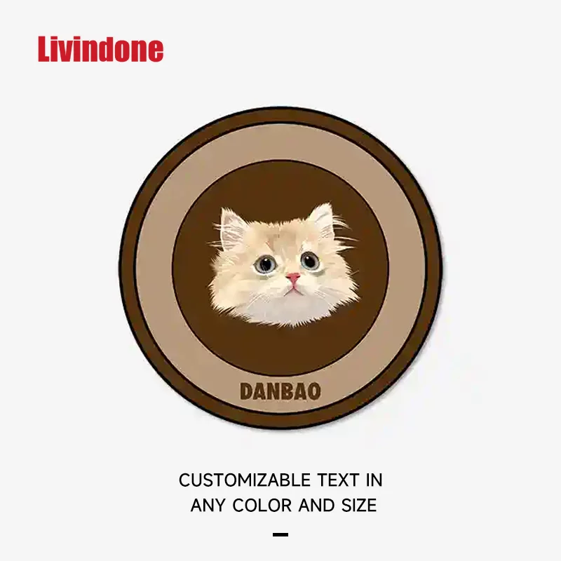 Livindone Original Design Custom Pet Rug