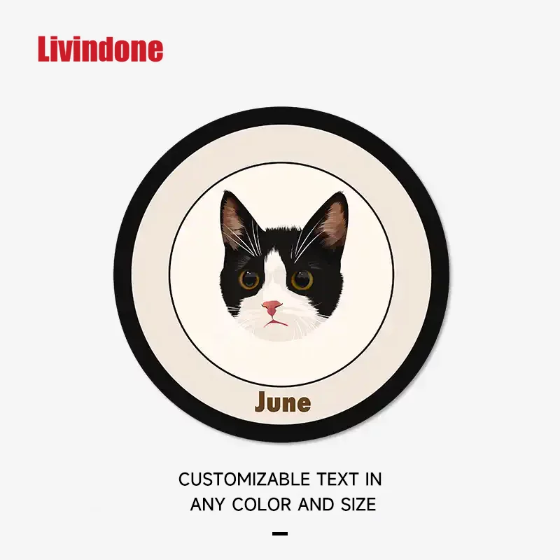 Livindone Original Design Custom Pet Rug